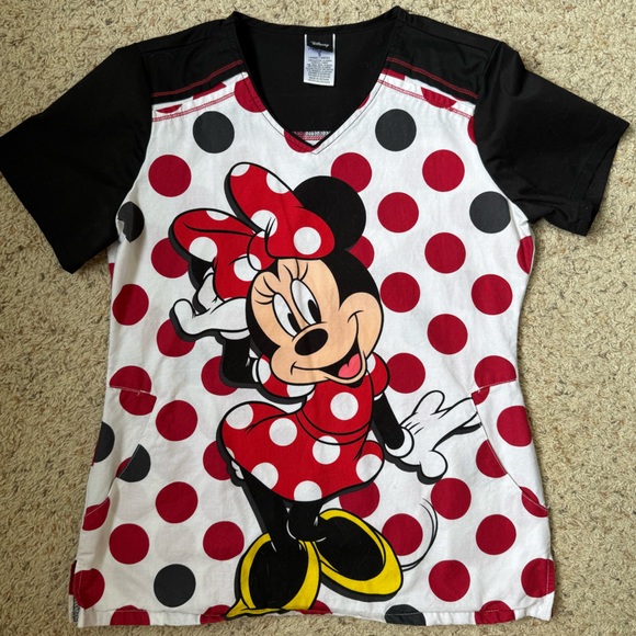 Disney Tops - Disney Minnie Mouse Scrub Top